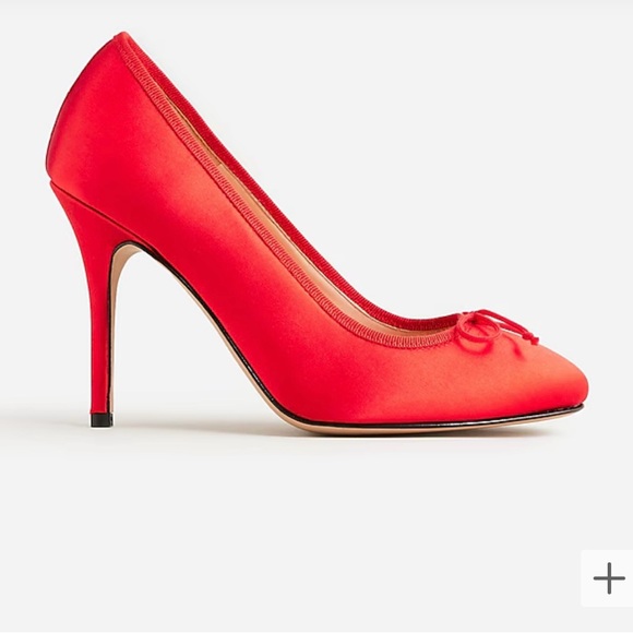 NIB J.Crew collection ballet pumps- red. Size 7.5 - Picture 5 of 5